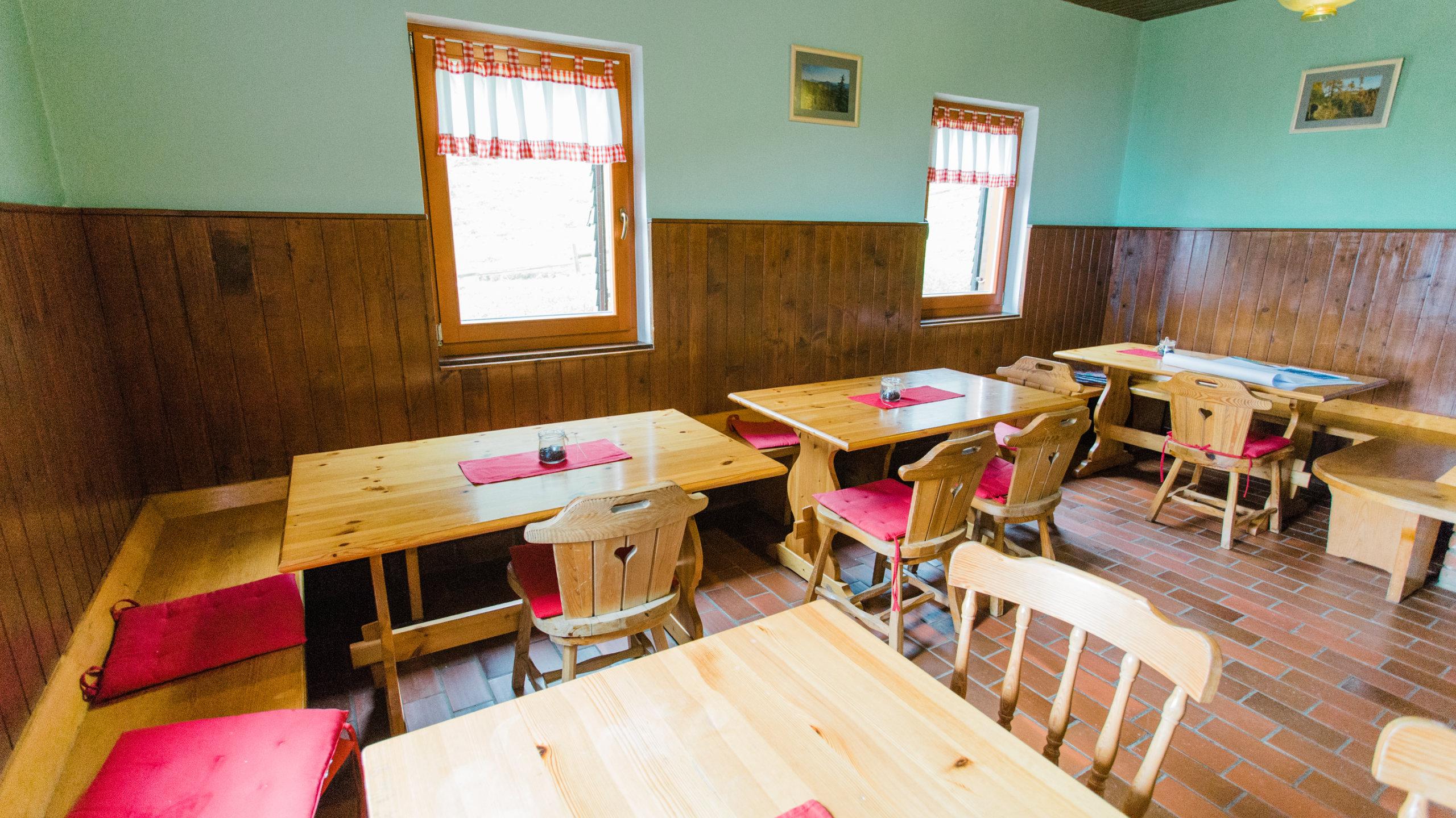 Notranjost koče